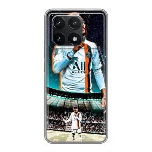 Силіконовий Чохол для Xiaomi POCO F6 Pro (Неймар ПСЖ)