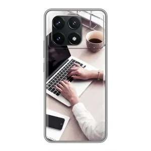 Силиконовый бампер (Работники) на Xiaomi POCO F6 Pro (Офисный работник)