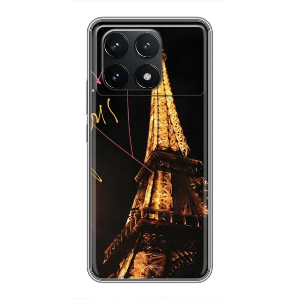 Чехол с рисунком «Paris» для Xiaomi POCO F6 Pro Чехол с рисунком «Paris» для Xiaomi POCO F6 Pro