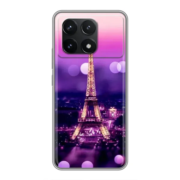 Чехол с рисунком «Париж башня» для Xiaomi POCO F6 Pro Чехол с рисунком «Париж башня» для Xiaomi POCO F6 Pro
