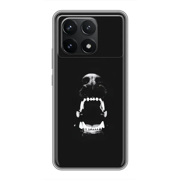 Чехол с рисунком «Пасть добермана» для Xiaomi POCO F6 Pro Чехол с рисунком «Пасть добермана» для Xiaomi POCO F6 Pro