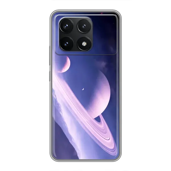 Чехол с рисунком «Планета в космосе» для Xiaomi POCO F6 Pro Чехол с рисунком «Планета в космосе» для Xiaomi POCO F6 Pro
