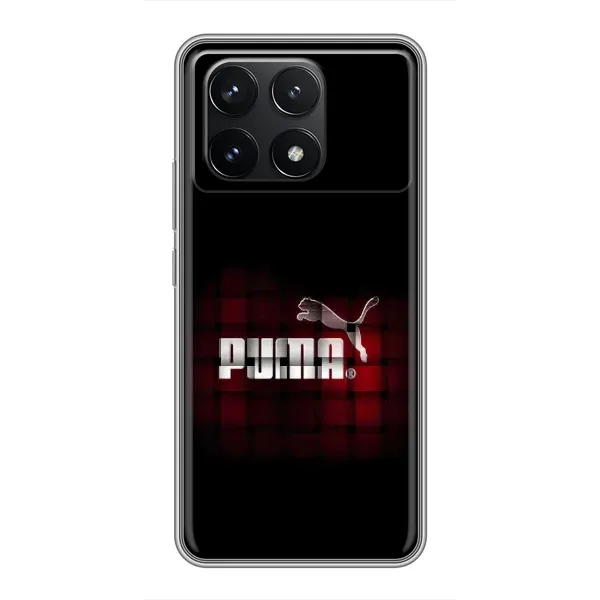 Чехол с рисунком «PUMA стиль» для Xiaomi POCO F6 Pro Чехол с рисунком «PUMA стиль» для Xiaomi POCO F6 Pro