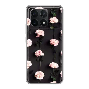 Чохли з принтом Троянд для Xiaomi POCO F6 Pro (Троянди)