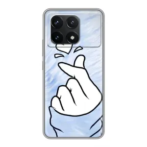 Чохол (Знак сердечка) для Xiaomi POCO F6 Pro (Серце знак)