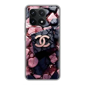 Чохол (Dior, Prada, YSL, Chanel) для Xiaomi POCO F6 Pro (Шанель)