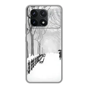 Чехлы на Новый Год Xiaomi POCO F6 Pro (Снегом замело)