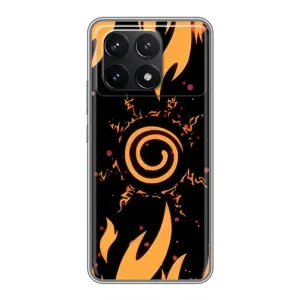 Купить Чехлы на телефон с принтом Anime для Xiaomi POCO F6 Pro (Солнце Наруто)
