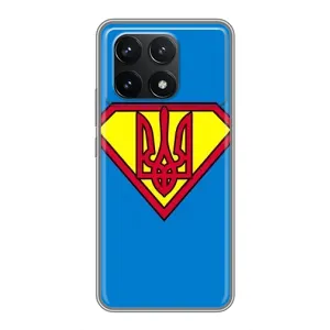 Чехол с картинкой (Патриотический ГЕРБ) на Xiaomi POCO F6 Pro (Super - Герб)