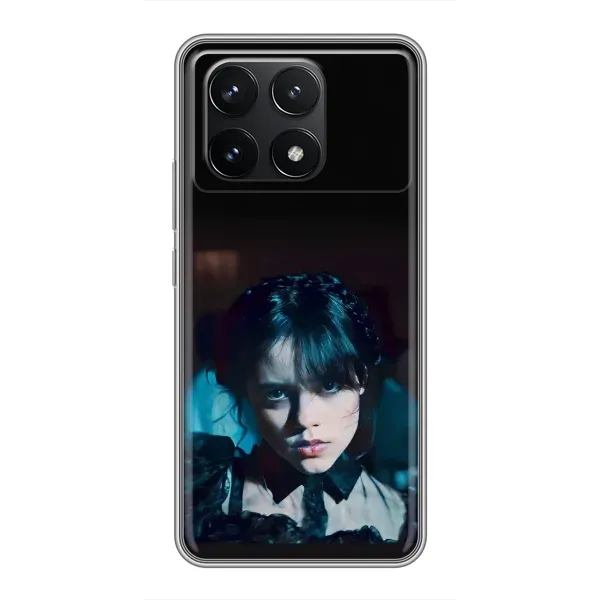 Чехол с рисунком «Танец Уэнсдей» для Xiaomi POCO F6 Pro Чехол с рисунком «Танец Уэнсдей» для Xiaomi POCO F6 Pro