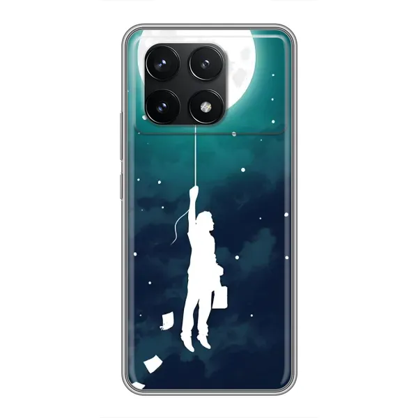 Чехол с рисунком «To The moon» для Xiaomi POCO F6 Pro Чехол с рисунком «To The moon» для Xiaomi POCO F6 Pro