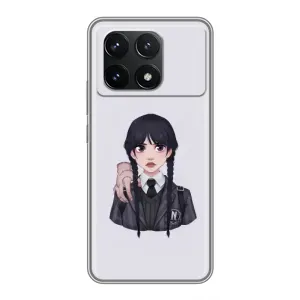 Чохол з картинкою Венсдей на Xiaomi POCO F6 Pro (Річ Венсдей)