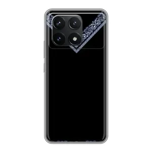 Силиконовый Чехол на Xiaomi POCO F6 Pro (Воротник вышиванки)