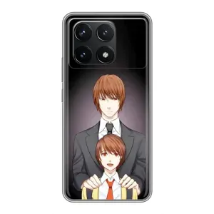 Чехол с персонажами АНИМЕ на Xiaomi POCO F6 Pro (Ягами вырос)
