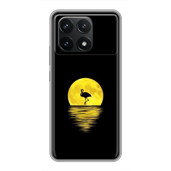 Чехол с рисунком «Желтый Закат» для Xiaomi POCO F6 Pro Чехол с рисунком «Желтый Закат» для Xiaomi POCO F6 Pro