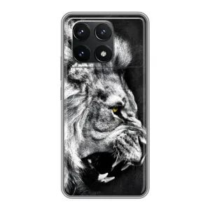 Чохол з картинкою на Xiaomi POCO F6 Pro (Злий Лев)