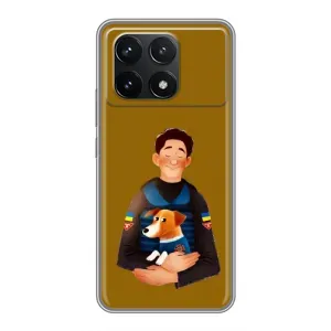 Чехол с принтом для Xiaomi POCO F6 Pro (ЗСУ Патрон)
