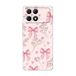 Чохол банти для Xiaomi POCO F6 (Банти з квітами)