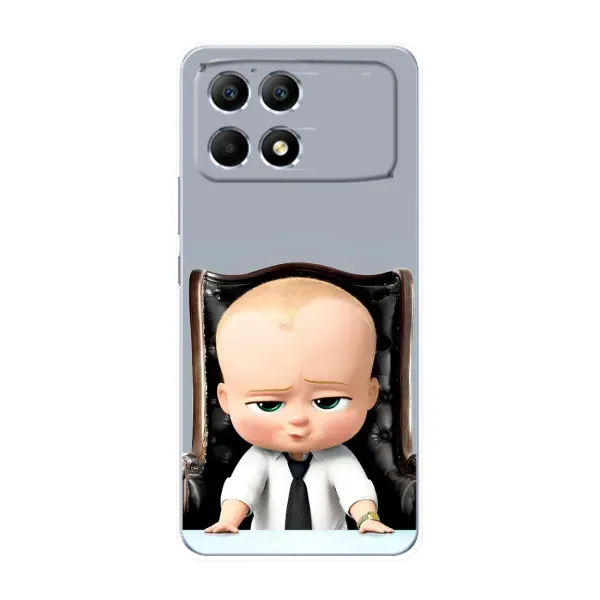 Чехол с рисунком «BOSS» для Xiaomi POCO F6