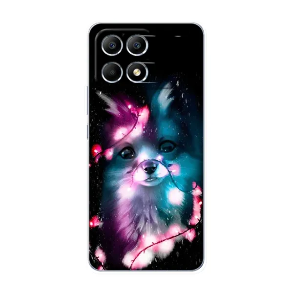 Чехол с рисунком «Черная Лиса» для Xiaomi POCO F6 Чехол с рисунком «Черная Лиса» для Xiaomi POCO F6