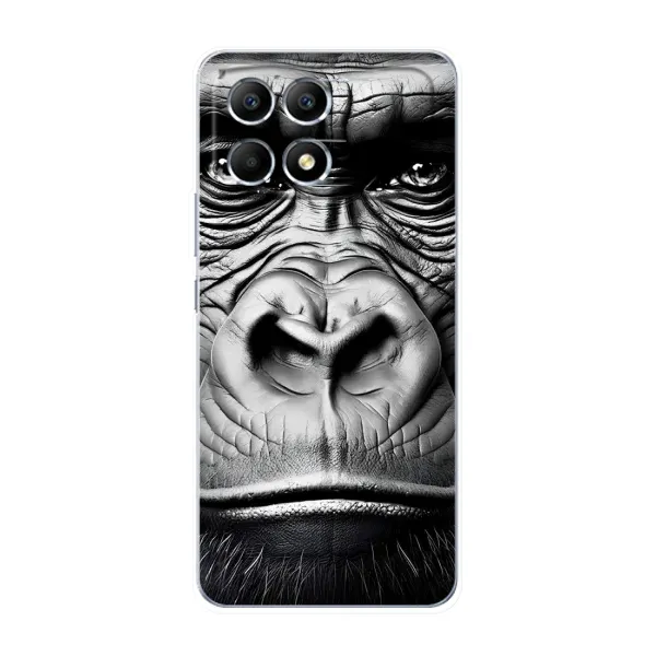 Чехол с рисунком «Черная обезьяна» для Xiaomi POCO F6 Чехол с рисунком «Черная обезьяна» для Xiaomi POCO F6