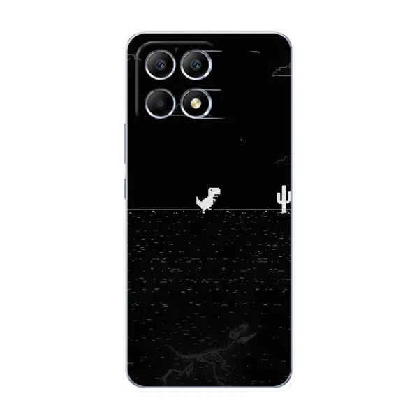 Чехол с рисунком «Динозаврик» для Xiaomi POCO F6 Чехол с рисунком «Динозаврик» для Xiaomi POCO F6