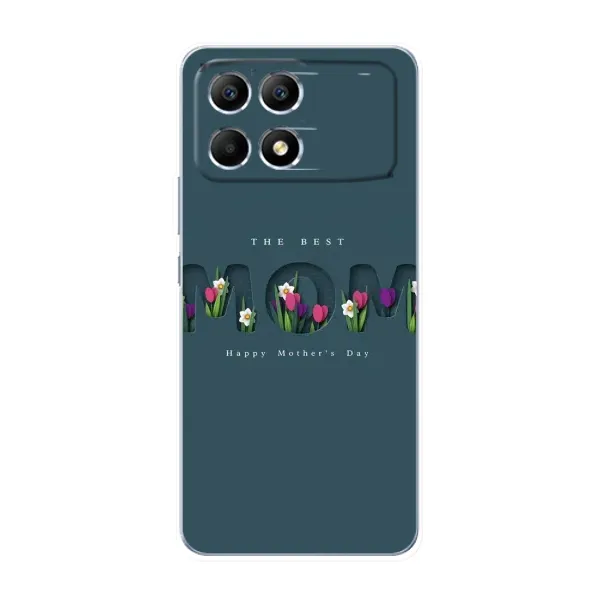 Чехол с рисунком «Ко дню мамы» для Xiaomi POCO F6 Чехол с рисунком «Ко дню мамы» для Xiaomi POCO F6