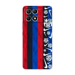 Чехол для Xiaomi POCO F6 (Барселона) (Фанат Барсы)