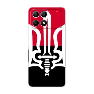 Чохли УПА (Червоно-Чорний) на Xiaomi POCO F6 (Герб України)
