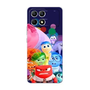 Чехол Головоломка для Xiaomi POCO F6 - (AlphaPrint) (Герои головоломки)