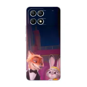 Силиконовый чехол с принтом Зоотрополіс для Xiaomi POCO F6 (Главные герои)