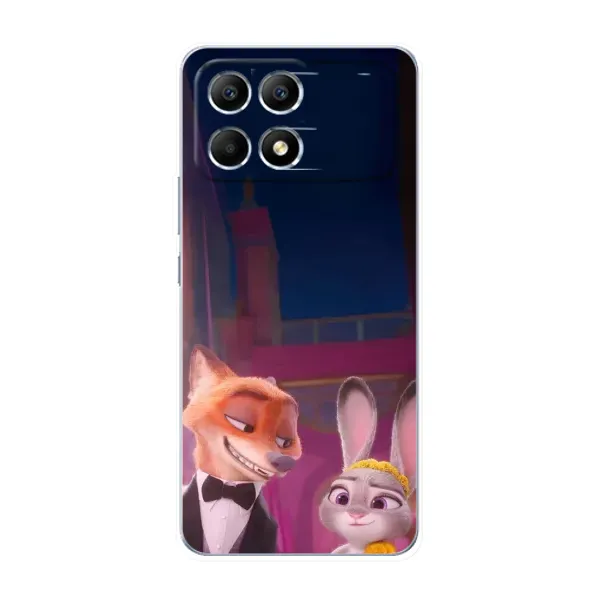 Чехол с рисунком «Главные герои» для Xiaomi POCO F6 Чехол с рисунком «Главные герои» для Xiaomi POCO F6