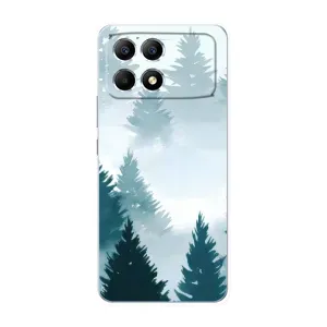 Летний Чехол на Xiaomi POCO F6 (Горный лес)