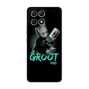 Чехол Супергерои Марвел на Поко Ф6 (Groot)