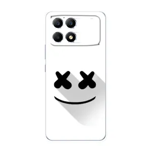 Силиконовые Чехлы (смешные стикеры) для Xiaomi POCO F6 (Х-Х)
