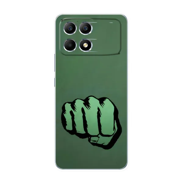 Чехол с рисунком «Халк» для Xiaomi POCO F6 Чехол с рисунком «Халк» для Xiaomi POCO F6