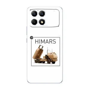 Чехлы на военную тематику для Xiaomi POCO F6 (HIMARS)