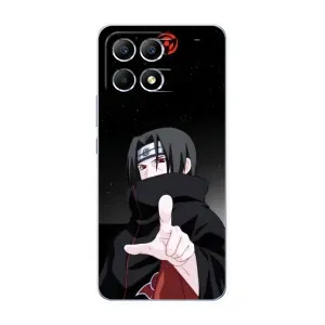 Чехлы с картинкой Итачи Учиха на Xiaomi POCO F6 (Итачи Знак)