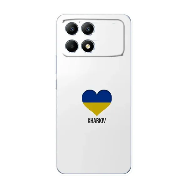 Чехол с рисунком «Kharkiv» для Xiaomi POCO F6 Чехол с рисунком «Kharkiv» для Xiaomi POCO F6
