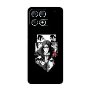Чехлы с картинкой Итачи Учиха на Xiaomi POCO F6 (Коллаж Итачи)