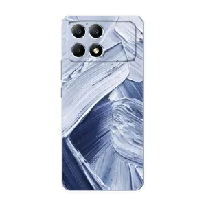 Чехлы со смыслом для Xiaomi POCO F6 (Краски мазки)
