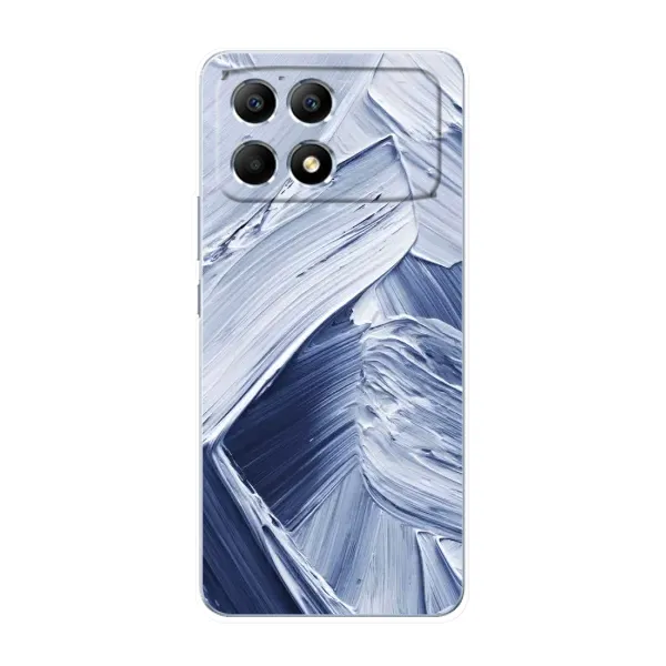 Чехол с рисунком «Краски мазки» для Xiaomi POCO F6
