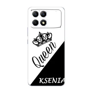 Именные Женские Чехлы для Xiaomi POCO F6 (KSENIA)