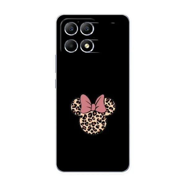 Чехол с рисунком «Леопардовая Минни» для Xiaomi POCO F6 Чехол с рисунком «Леопардовая Минни» для Xiaomi POCO F6