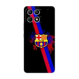 Чехол для Xiaomi POCO F6 (Барселона) (Лого Барсы)