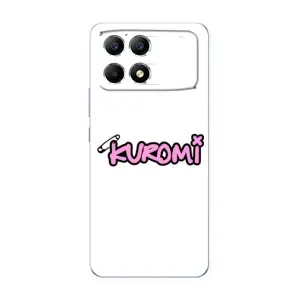 Чехол с персонажем Куроми на Xiaomi POCO F6 (Лого Куроми)