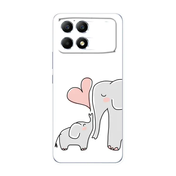 Чехол с рисунком «Мама» для Xiaomi POCO F6 Чехол с рисунком «Мама» для Xiaomi POCO F6