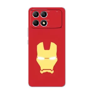 Чехол Супергерой Железный человек на Xiaomi POCO F6 (Man)