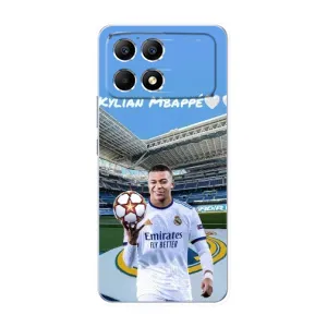 Чохол (TPU) з Футболістом на Xiaomi POCO F6 (Mbappe Real)