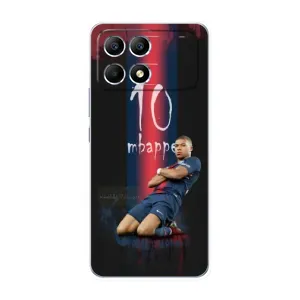 Чохол (TPU) з Футболістом на Xiaomi POCO F6 (MBAPPE 10)
